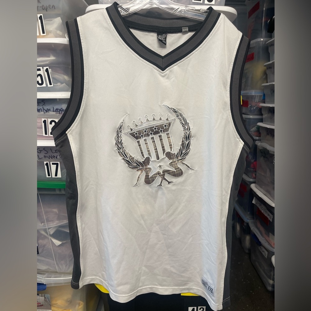 Silver Star Collection Monochrome Men's Tank Top- Mens XXL